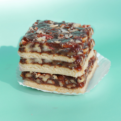 Pecan pie bar