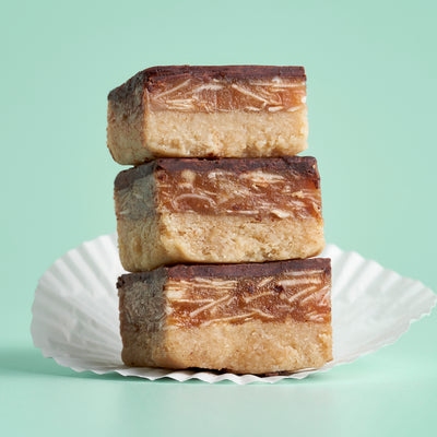 Chocolate Caramel Coconut Squares